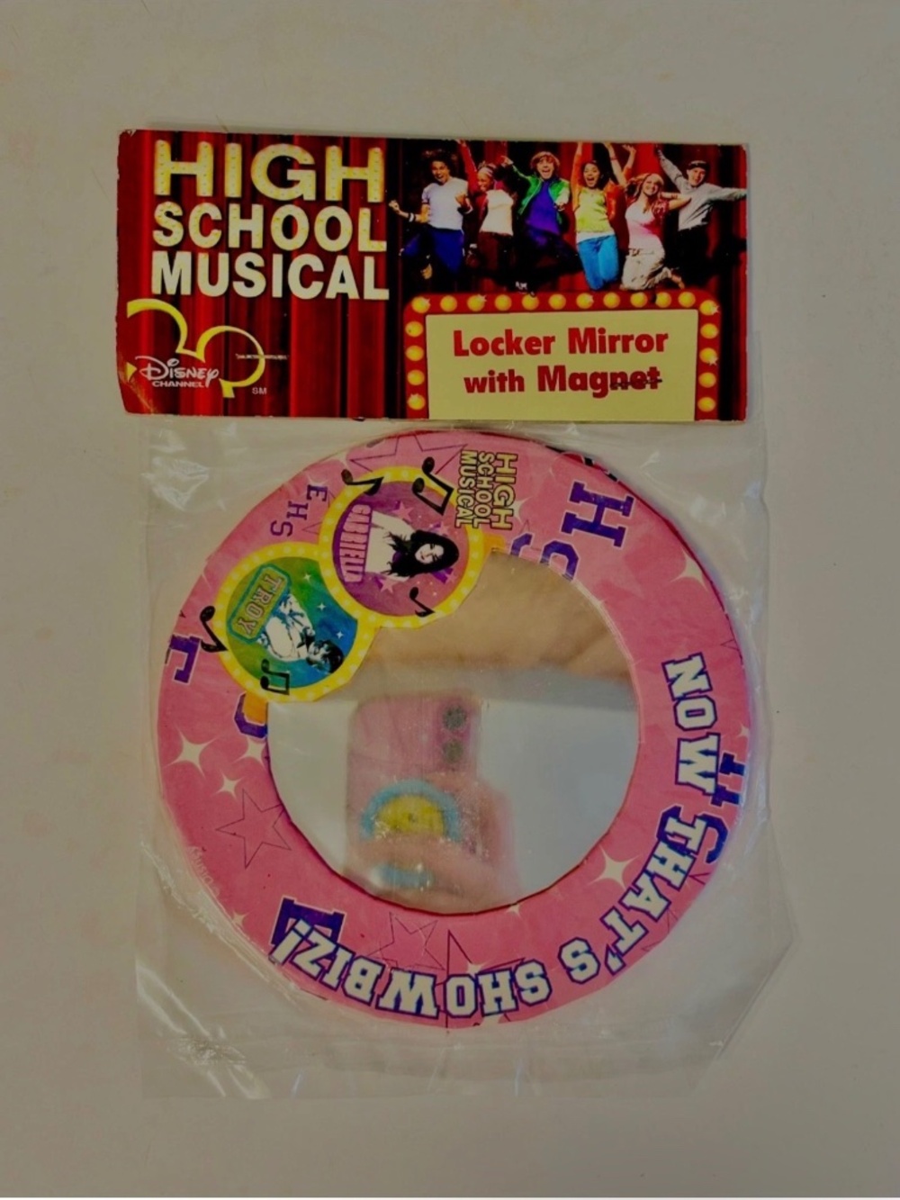 Disney High School Musical Locker Mirror Magnet Troy Gabriella Deadstock Y2K New